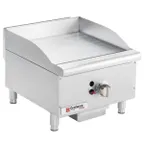 image of Cecilware® Pro CE-G15TPF 15" Countertop Gas Griddle with Thermostatic Controls, 30.000 BTU