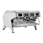 image of GRINDMASTER Beverage EPIC 2 WHITE Espresso Cappuccino Machine - 2 Groups / Automatic