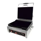 image of Cecilware® Pro SG1LF 20" Single Plus Cast Iron Sandwich Panini Grill w/ Smooth Plates,120V