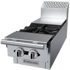 image of Garland US Range C12-15M 12" Gas Heavy Duty Range w/ (1) Open Burner, 12" Hot Top, Modular, 50.000 BTU