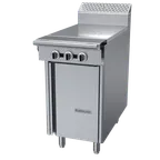 image of Garland US Range C18-10M 18" Gas Heavy Duty Range w/ (1) French Top, Cabinet Base, 37.500 BTU