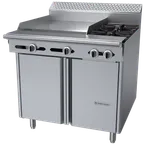image of Garland US Range C36-2-1S Garland Cuisine Series Heavy Duty Range, Gas, 36"