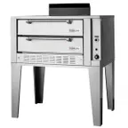 image of Garland US Range G2072 55" Double Deck Gas Bake Oven with 7" Interior Height, 22" Legs, 80.000 BTU