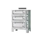 image of Garland US Range G2121-72 55" Triple Deck Gas Bake/Roast Oven with 7"/12" Interior Height, 6" Legs, 120.000 BTU