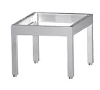 image of Garland US Range G24-BRL-STD 24" Cooking Equipment Stand w/ Open Base, Tube Legs