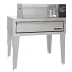 image of Garland US Range G56PT 63" Single Air Deck Gas Pizza Oven with Top Mounted, 80.000 BTU