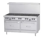image of Garland US Range G60-G60RS 60" Gas Restaurant Range w/ 60" Full Griddle, (1) Standard Oven, (1) Cabinet Base, 128.000 BTU