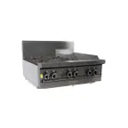 image of Garland US Range GF36-4G12T 36" Gas Range w/ (4) Open Burners, 12" Griddle, Modular, 122.000 BTU