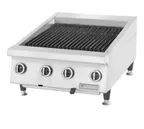 image of Garland US Range GTBG48-AB48 47" Countertop Gas Ceramic Briquette Charbroiler, 120.000 BTU