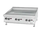 image of Garland US Range GTGG72-GT72M 72" Countertop Thermostatic Gas Griddle, 1" Steel Plate, 168.000 BTU
