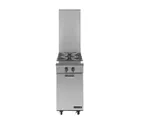 image of Garland US Range M12S 12" Gas Heavy Duty w/ (2) Open Burners, (1) Cabinet Base, 48.000 BTU