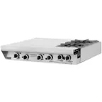 image of Garland US Range M43-2T 34" Gas Heavy Duty Range w/ (2) Open Burners, (2) Even Heat Hot Tops, Modular Base, 92.000 BTU