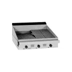 image of Garland US Range MST17BT Gas 16"-17" Heavy Duty Range w/ 17" Briquette Charbroiler, Modular Base, 45.000 BTU