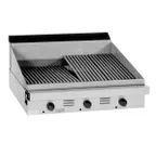 image of Garland US Range MST24BT 24" Gas Heavy Duty Range w/ 24" Full Briquette Charbroiler, Modular Base, 60.000 BTU