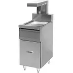 image of Garland US Range S680-18FM-EH Fryer Dump Station w/ Top Drainer Section, Range Match
