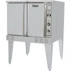 image of Garland SCO-GS-10S SunFire Single Deck Full Size Gas Convection Oven, Solid State Controls, 53.000 BTU