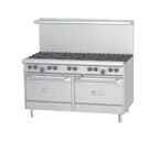 image of Garland US Range U60-G60RS 60" Gas Restaurant Range w/ 60" Full Griddle, (1) Standard Oven, (1) Cabinet Base, 128.000 BTU