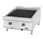 image of Garland US Range UTBG48-AB48 47" Countertop Gas Ceramic Briquette Charbroiler w/ Adjustable Grates