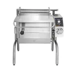 image of Groen BPM-30GC 30-Gallon Gas Tilt Skillets Braising Pan, Manual Tilt, Classic Controls, 104.000 BTU