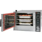 image of Groen HY-3E Hypersteam 3 Pan Countertop Electric Convection Steamer w/ One Compartment