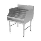 image of GSW USA BS-LDR2424 Liquor Display Rack, 5-Tiered, Free Standing