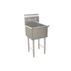 image of GSW USA SE18181P One Compartment Sink, 21-1/8"W X 21"D X 45"H