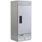 image of HABCO SE28HCSX 30.5" One Section Reach-In Refrigerator w/ Solid Door, Bottom Mount, White Aluminum Interior, 28 cu. ft.