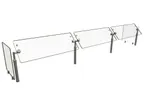 image of Hatco B950-120 Flav-R-Shield™ B950 Food Shield, Adjustable Self-Service