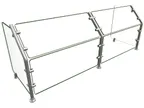 image of Hatco EP36-60 Flav-R-Shield™ Ep36 Food Shield, Full Service, 60"W X 18"D X 22"H