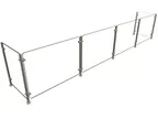 image of Hatco EP5-132 Flav-R-Shield™ Ep5 Food Shield, Full Service, 132"W X 18"D X 25"H