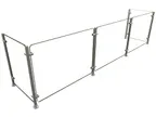 image of Hatco EP5-96 Flav-R-Shield™ Ep5 Food Shield, Full Service, 96"W X 18"D X 25"H