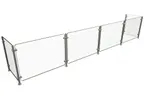 image of Hatco EP5-RING-132 Flav-R-Shield™ Ep5-Ring Food Shield, Full Service Pass-Over