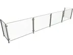 image of Hatco EP5-RING-144 Flav-R-Shield™ Ep5-Ring Food Shield, Full Service Pass-Over