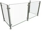 image of Hatco EP5-RING-48 Flav-R-Shield™ Ep5-Ring Food Shield, Full Service Pass-Over