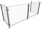 image of Hatco EP5-RING-60 Flav-R-Shield™ Ep5-Ring Food Shield, Full Service Pass-Over