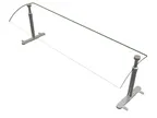 image of Hatco EP950-60 Flav-R-Shield™ Ep950 Portable Food Shield, Self Service