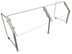 image of Hatco ES31-60 Flav-R-Shield™ Es31 Food Shield, Self Service, 60"W X 18"D X 22"H