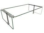 image of Hatco ES53-36 Stationary Sneeze Guard