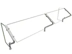 image of Hatco ES67-84 Flav-R-Shield™ Es67 Food Shield, Self Service