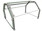 image of Hatco ES82-36 Stationary Sneeze Guard