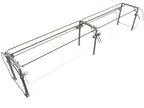 image of Hatco ES92-108 Flav-R-Shield™ Es92 Food Shield, Double-Sided Self-Service