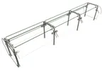 image of Hatco ES92-120 Flav-R-Shield™ Es92 Food Shield, Double-Sided Self-Service