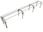 image of Hatco ES92-132 Flav-R-Shield™ Es92 Food Shield, Double-Sided Self-Service