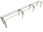 image of Hatco ES92-144 Flav-R-Shield™ Es92 Food Shield, Double-Sided Self-Service