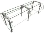 image of Hatco ES92-60 Flav-R-Shield™ Es92 Food Shield, Double-Sided Self-Service