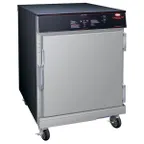 image of Hatco FSHC-5W1-EE "½-ht" 1-Door Heated Holding Cabinet, Stainless Steel Front, 5 Slides for 18"x26" or 12"x20" Pans