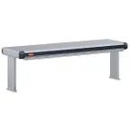 image of Hatco GR2AL-18D3 21.5" Glo-Ray Lighted Dual Strip Heater w/ 3" Spacing, 620W