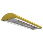 image of Hatco GR5AL-18 18" Glo-Ray Curved Infrared Strip Heater w/ Single Rod, LED Lights, 254W