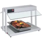 image of Hatco GRBW-24-120-QS Buffet Warmer, Sneeze Guards, Light & Heated Base, 120 volt
