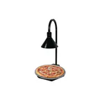 image of Hatco GRSSR20-DL77516 Glo-Ray® Round Heated Simulated Stone Shelf with Decorative Lamp